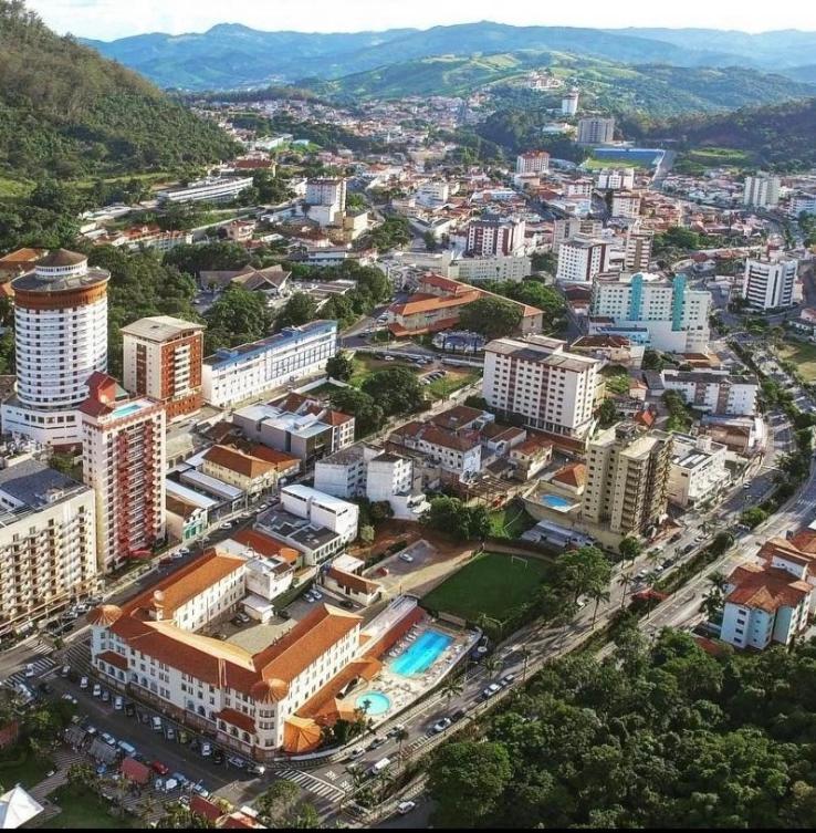 Apartamento Aconchegante Centro Águas de Lindóia Águas de Lindoia Exterior foto